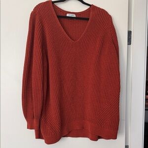 V-neck sweater